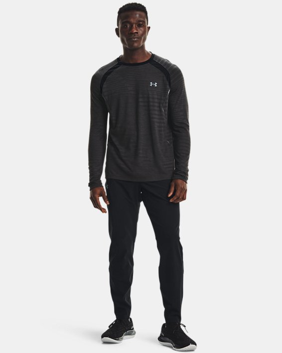 Men's UA OutRun The Storm Pants in Black image number 2